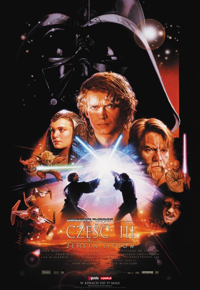 plakat Gwiezdne wojny: część III – Zemsta Sithów cały film
